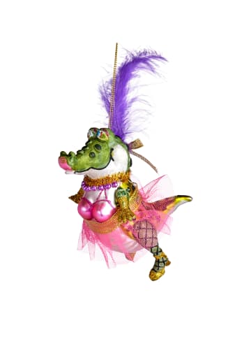 Butlers Baumanhänger HANG ON Go-Go Girl Kroko in Grün