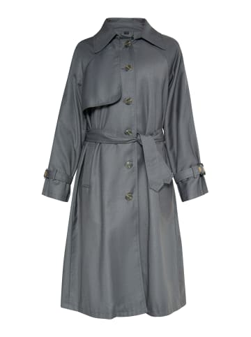 DreiMaster Klassik Trenchcoat in Grau