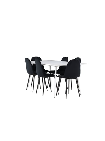 ebuy24 Essgruppe Silar (7-teilig) Biay 90 x 180 cm