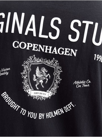 JACK & JONES PLUS T-shirt in Black