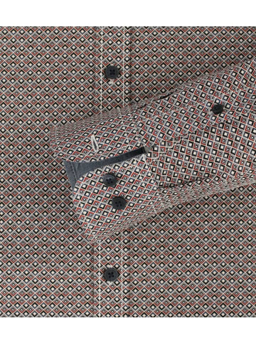 CASAMODA Langarm Business Hemd für Herren in braun