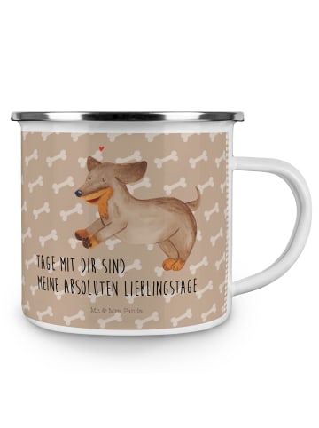 Mr. & Mrs. Panda Tasse Hund Dackel mit Spruch in Hundeglück