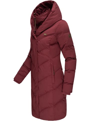 ragwear Winterjacke Natalka II Intl. in Wine Red