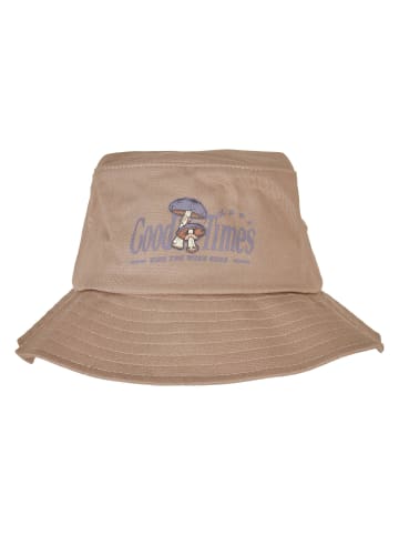 Mister Tee Mister Tee Unisex Good Times Bucket Hat in beige