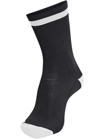 Hummel Low Socken Elite Indoor Erwachsene in BLACK/WHITE