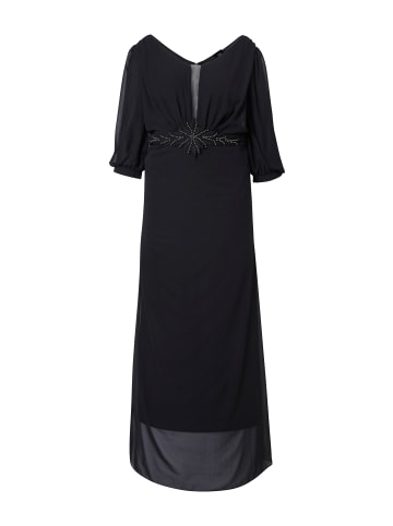 Ulla Popken Midikleid in schwarz