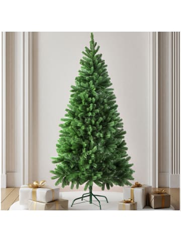 tectake Christbaum künstlich Tannenbaum 140-180cm Grün