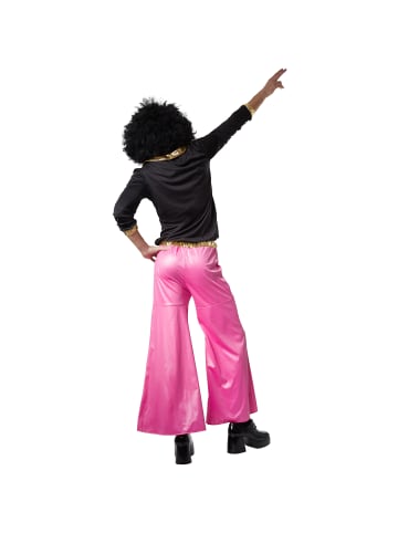 tectake Tänzer, auch Sänger, in der Farbe schwarz/pink, Gr. L, Hosenbund