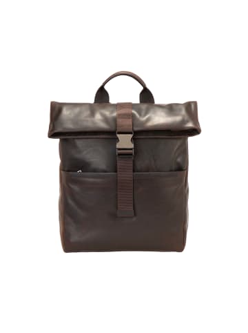 JOOP! Rucksack 'Ancona Rico in Dunkelbraun 31 x 38 x 11 cm'