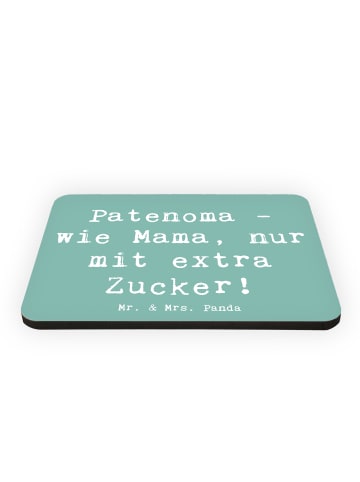 Mr. & Mrs. Panda Kühlschrankmagnet Spruch Patenoma Liebe mit Spruch in Meeresbrise