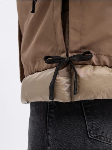 AMBER & JUNE Jacke in taupe