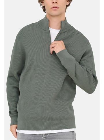 ONLY & SONS Sweattroyer Phil in Grün / hellbraun