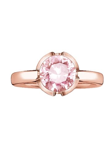 Thomas Sabo Ring "rosa Zirkonia rosè vergoldet" in Gold