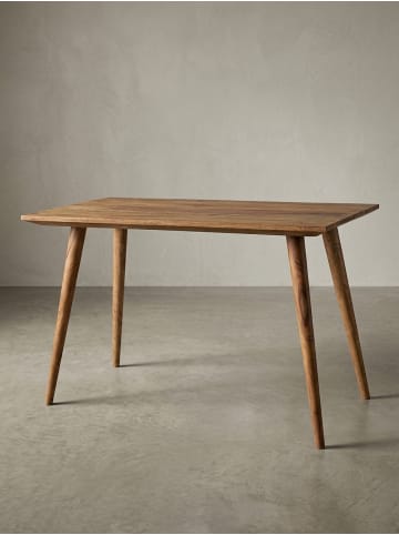 KADIMA DESIGN Esszimmertisch REPA 160 x 80 x 76 cm rustikal Massiv-Holz,