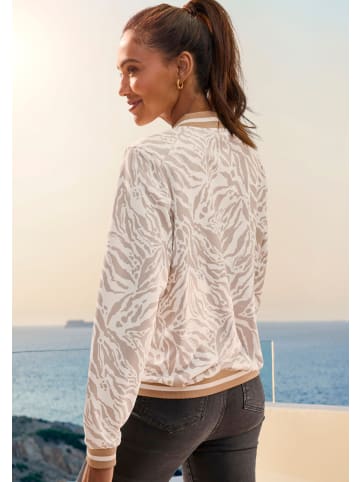 Venice Beach Trainingsjacke in creme-gold