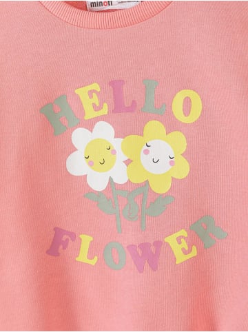 Minoti 2-er Pack Sweatshirt 30FLEECE106 in koralle