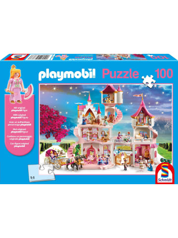 Schmidt Spiele Prinzessinnenschloss, 100 Teile, mit Add-on (Original Figur) | Kinderpuzzle...