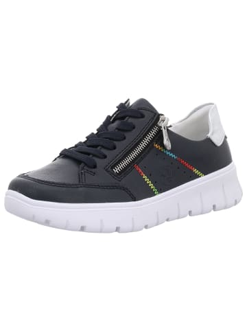 rieker Sportlicher Schnürschuh in blau