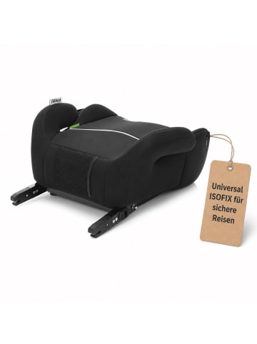 fillikid Sitzerhöhung Auto Isofix i-size Exklusiv in Schwarz
