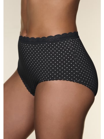 Vivance Taillenslip in schwarz/creme