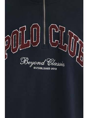 Polo Club Sweatshirt in Navy Blau