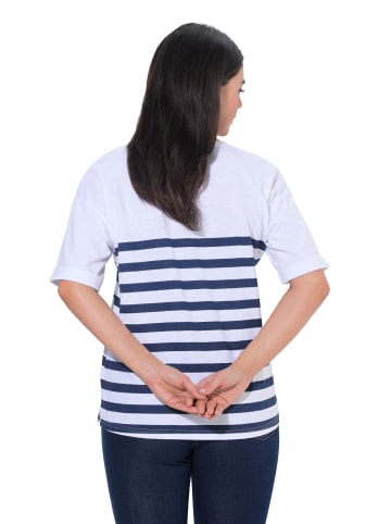 Ulla Popken Shirt in schneeweiß