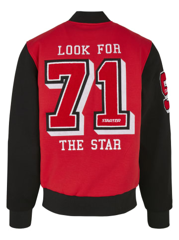STARTER College Jacket in cityred/black