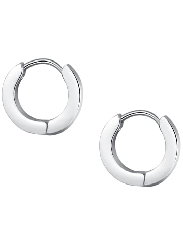 Creolen aus Edelstahl in silber