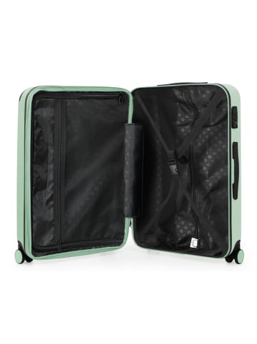 Hauptstadtkoffer Spree - Mittelgroßer Koffer Hartschale Trolley 65 cm, TSA, 74 L in Mint