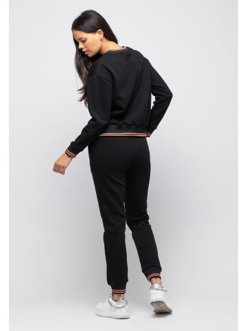 Tom Barron Trainingsanzug Tom Barron Tracksuit With Fashion Print in black