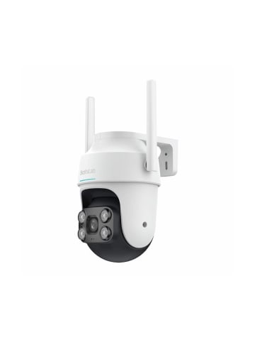 COFI 1453 Überwachungskamers 360° WiFi Kamera für den Außenbereich in Weiß