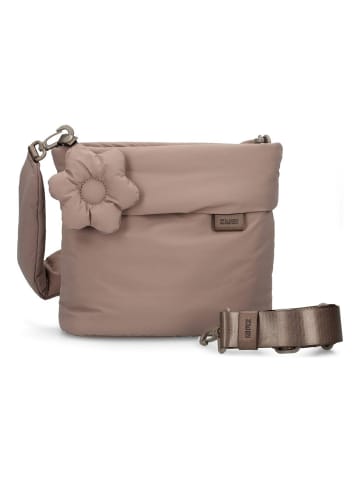 Zwei Hannah Schultertasche 25 cm in cappuccino