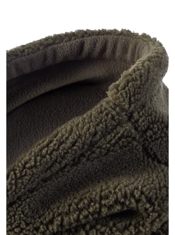 Camel Active Tunnelschal aus weichem Polyester in Dunkelgrün