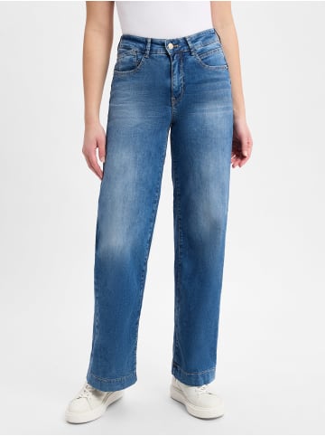 MAC HOSEN Jeans Rich Palazzo in medium stone