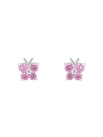 Amor Ohrstecker Silber 925, rhodiniert in Rosa