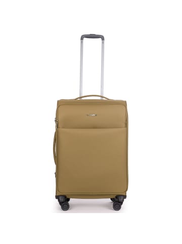 Stratic Stratic Light + 4 Rollen Trolley 68 cm mit Dehnfalte in khaki