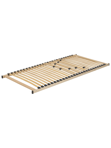 Beliani Lattenrahmen VOUZIERS in Braun - (W) 90 x (H) 9 x (L) 196 cm