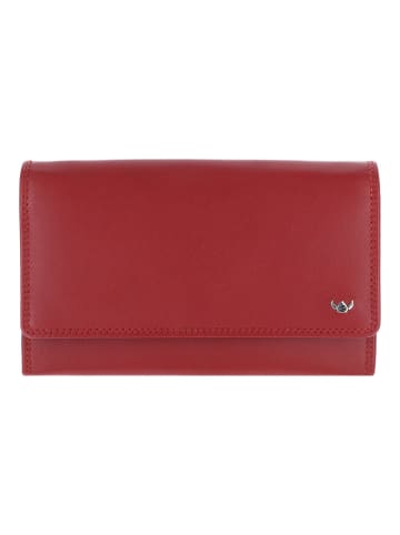 Golden Head Polo Geldbörse RFID Schutz Leder 17 cm rot