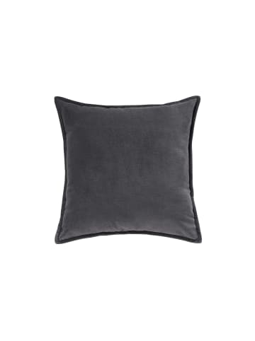 Butlers Kissen L 45 x B 45cm COTTON VELVET in Anthrazit