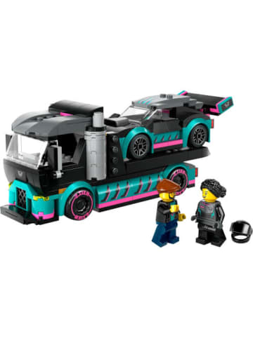 LEGO Bausteine City Autotransporter mit Rennwagen, ab 6 Jahre