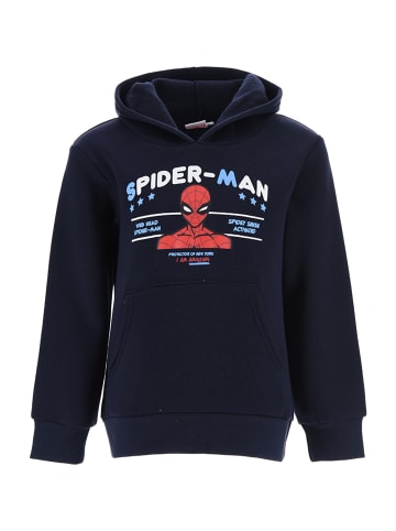 Spiderman Pullover mit Kapuze Sweatshirt in Dunkel-Blau