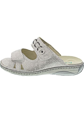 WALDLÄUFER Garda Pantolette Silber