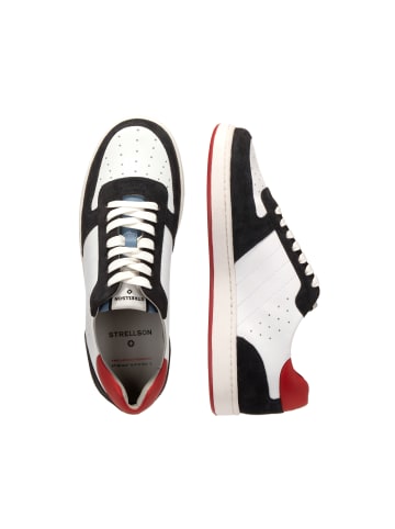 Strellson Sneaker 'Stripe Evans J in Rot'