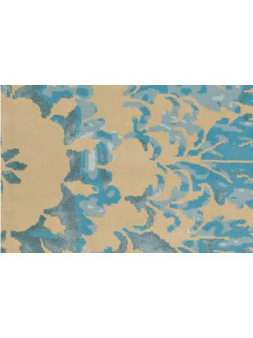 Arte Espina Kurzflor Teppich Satin 806 in creme - türkis - rechteckig