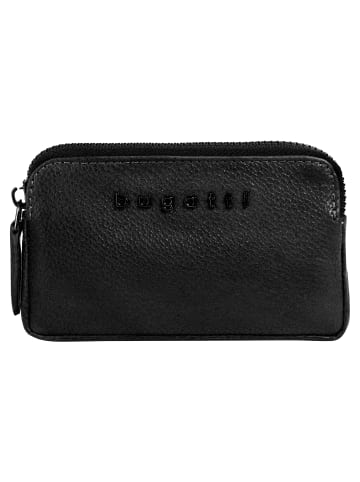 Bugatti Schlüsseltasche BELLA echt Leder in schwarz