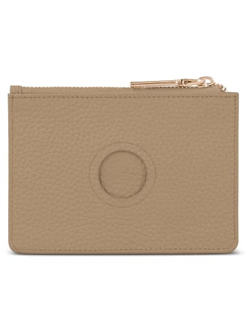 Lazarotti Bologna Leather Schlüsseletui Leder 11,5 cm mit Air Tag Fach in sand