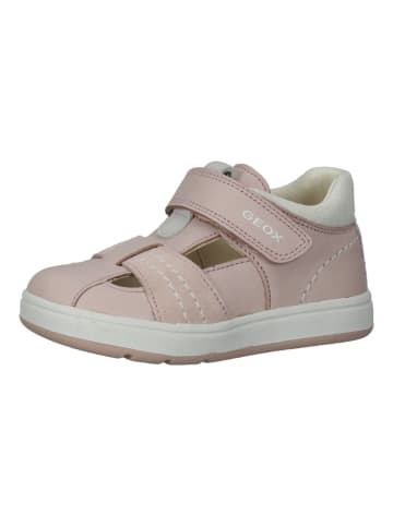 Geox Halbschuhe in Rosa/Weiß