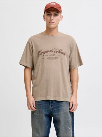 Jack & Jones T-shirt in Mocha Meringue
