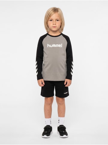 Hummel T-Shirt Hmljr Logo Lebensstil Kinder in ROCK RIDGE
