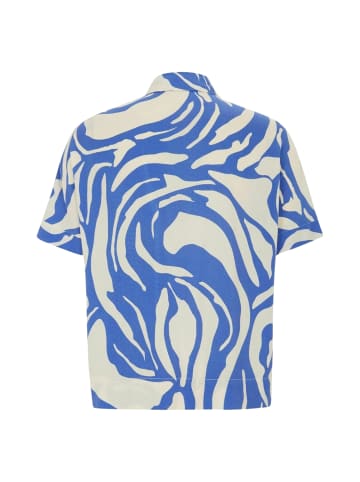 Soft Rebels Hemd SRMio in 207 Two Tone Amparo Blue Print